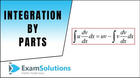 integration by parts formula with limits